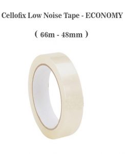 FRAGILE LOW NOISE PACKAGING TAPE 48MM 2″ X 66M