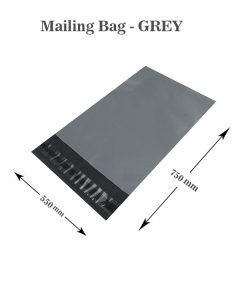 Grey Mailing Bags 22 x 30 Inches 550 x 750 mm – 55 Microns