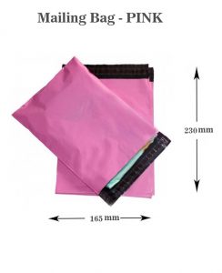 10 x 14″ inch Pink Mailing Bags