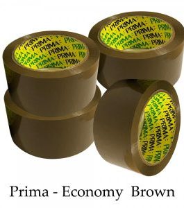 Prima Brown 2″ inch Parcel Packing Tape 48mm X 66M