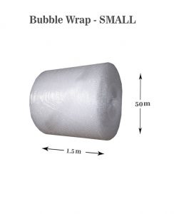 Small Bubble wrap 1500mm (1.5 M) Wide x 100m Long Approx.