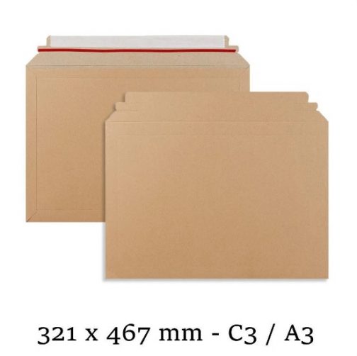 Capacity Book Mailer (E-Flute) Premium Corrugated Board - C3 A3/321x457 mm