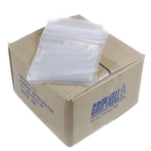 All Sizes Grip Seal bags Resealable Clear Quality ZIP LOCK SIZES IN INCHES