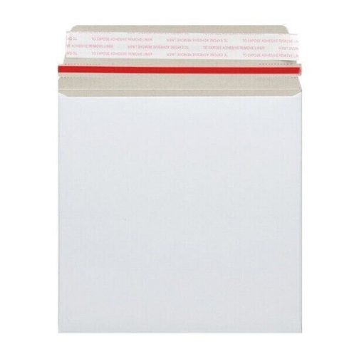 Record Mailer WHITE Square ENVELOPES All Board Quality Cheap 50 x 340 x 340 12