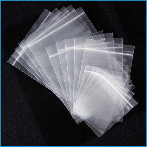 100 Grip Seal Resealable Clear Plastic Bags Cheaper Fast Del ALL SIZES IN INCHES - Image 2