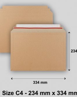 100 RIGID ENVELOPES MAILER A4 BOOKS DVD’S ENVELOPES MAILER RIGID 334mm L x 234mm