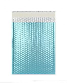 50 100 200 500 Metallic Bubble ICE BLUE Padded Envelopes By Postage Solutions