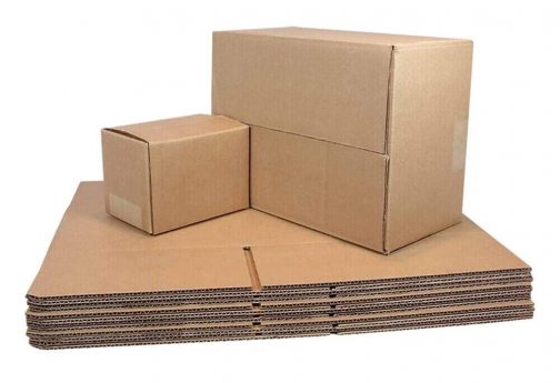 NEW DOUBLE WALL CARDBOARD POSTAL PACKAGING BOXES CARTON