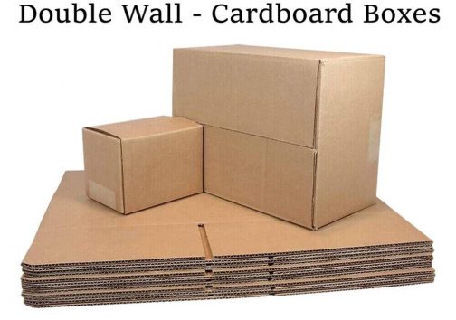 Removal Packing Boxes Strong DOUBLE Wall Cardboard House Moving Boxes