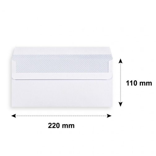 High Quality 90gsm White Self Seal Plain & Window Envelopes DL C6 C5 C4 - Image 2