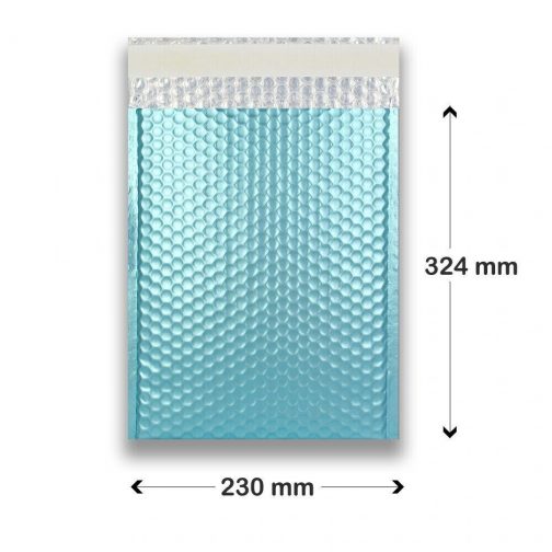 50 100 200 500 Metallic Bubble ICE BLUE Padded Envelopes By Postage Solutions - Image 3