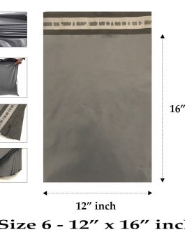 Strong Grey Mailing Postage Bags Cheapest 12″ x 16″ 305 x 406mm