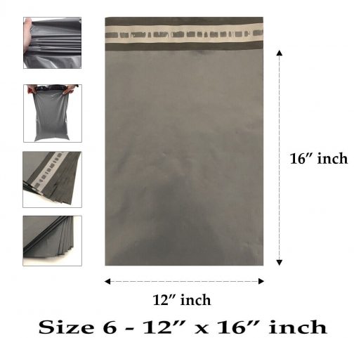 Strong Grey Mailing Postage Bags Cheapest 12" x 16" 305 x 406mm