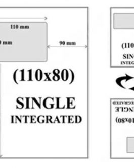 ADDRESS POST PACK PAPER INKJET A4 EBAY / AMAZON INTEGRATED LABELS STICKY