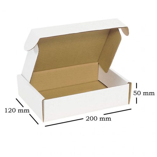 (8X4.75X2") ROYAL MAIL SMALL PARCEL SIZE POSTAL DIECUT CARDBOARD BOXES