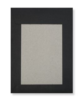C5 Black Board Back Envelopes 229 x 162mm