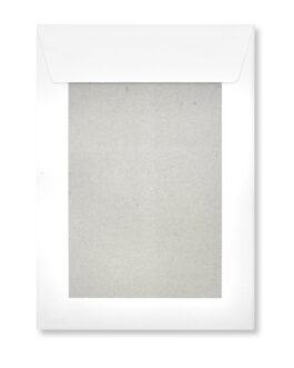 267 x 216mm White Board Back Envelopes