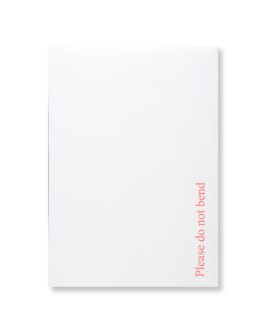 C4 White Board Back Envelopes 324 x 229mm – Please Do Not Bend