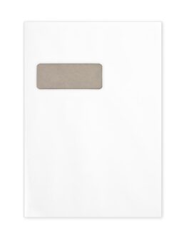 C4 White Window Board Back Envelopes 324 x 229mm