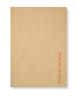 C4 Manilla Board Back Envelopes 324 x 229mm – Please Do Not Bend